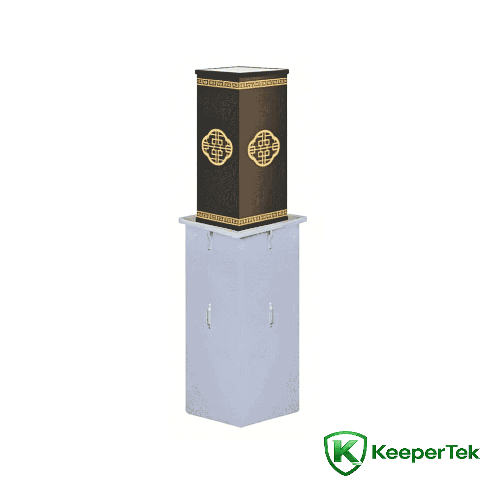 Alta gama inteligente elevador columna KT-DX13 in villa escénico zona