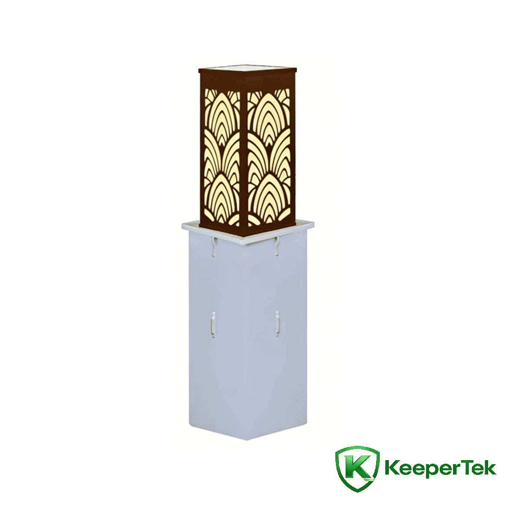 Alta gama inteligente elevador columna KT-DX14 en villa escénica zona