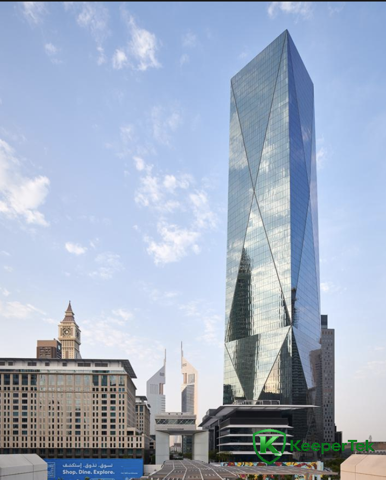 ICD Brookfield Plaza, Dubai, Emiratos Árabes Unidos llaqtapi